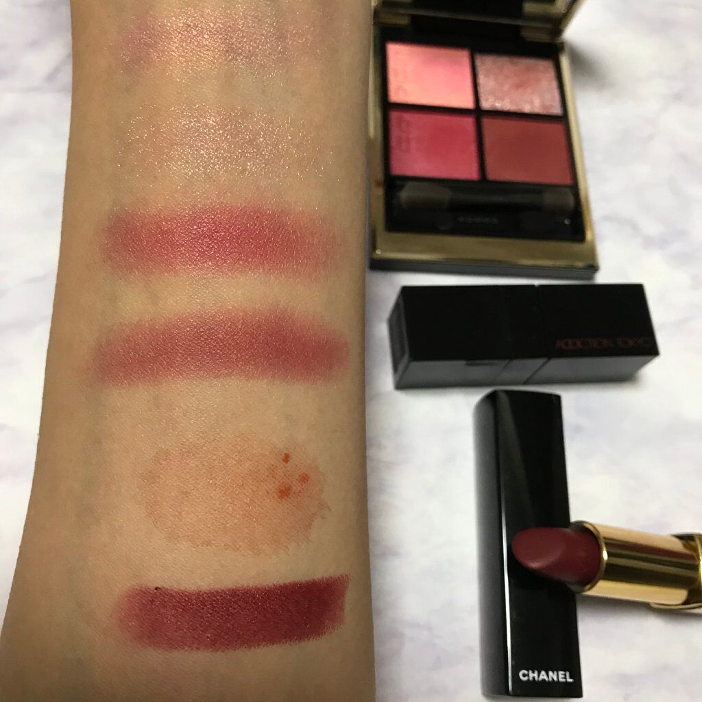 ルージュ アリュール ヴェルヴェット ル リオン ドゥ シャネル 267 ルージュ オダシユー/CHANEL/口紅を使ったクチコミ（2枚目）