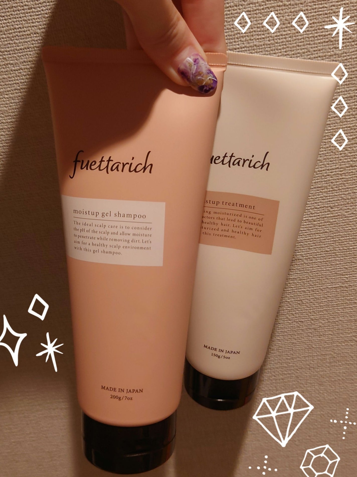 モイストアップ ジェル シャンプー/トリートメント/fuettarich (フエッタリッチ)/サロンシャンプーを使ったクチコミ(1枚目)