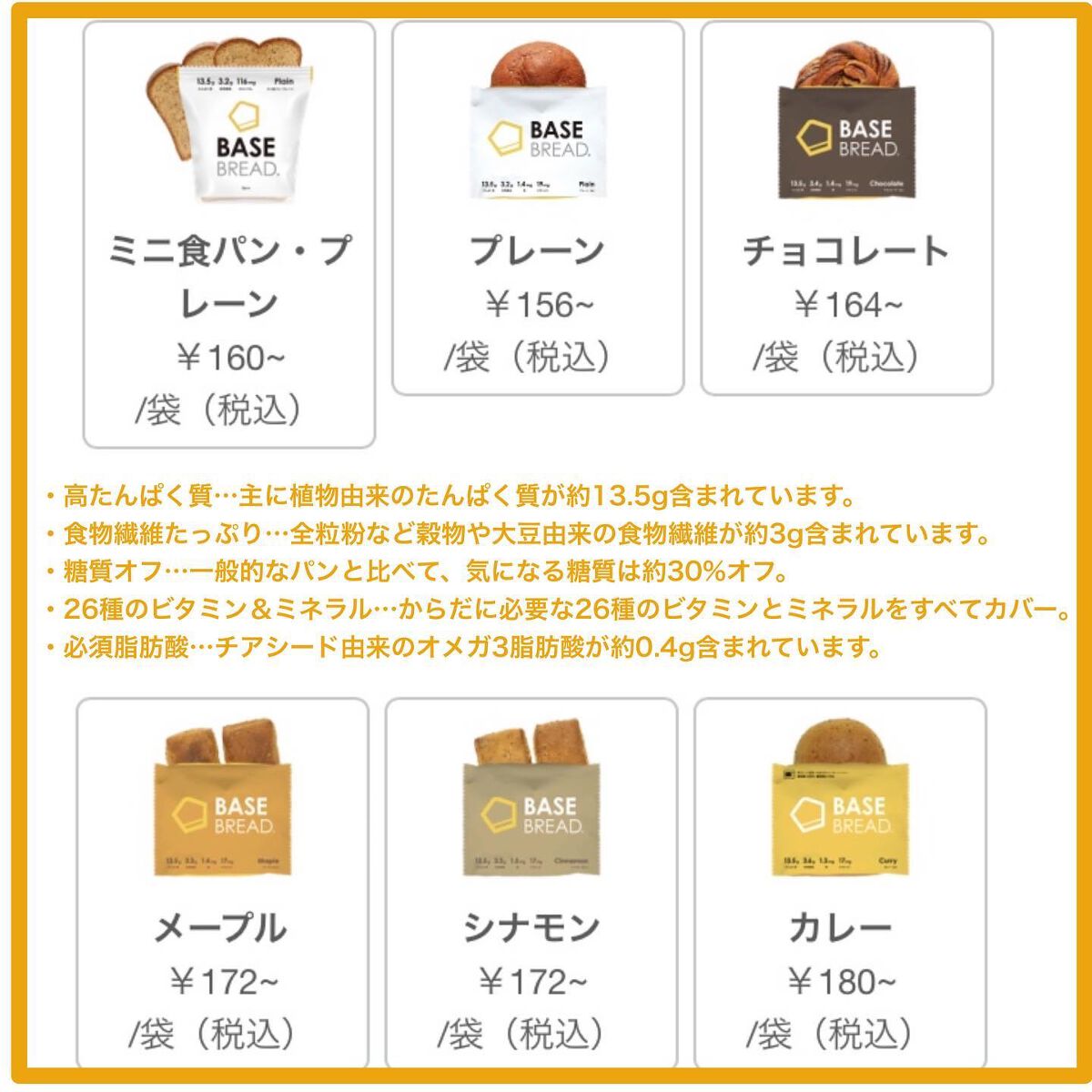 BASE BREAD/ベースフード/完全栄養食を使ったクチコミ（2枚目）