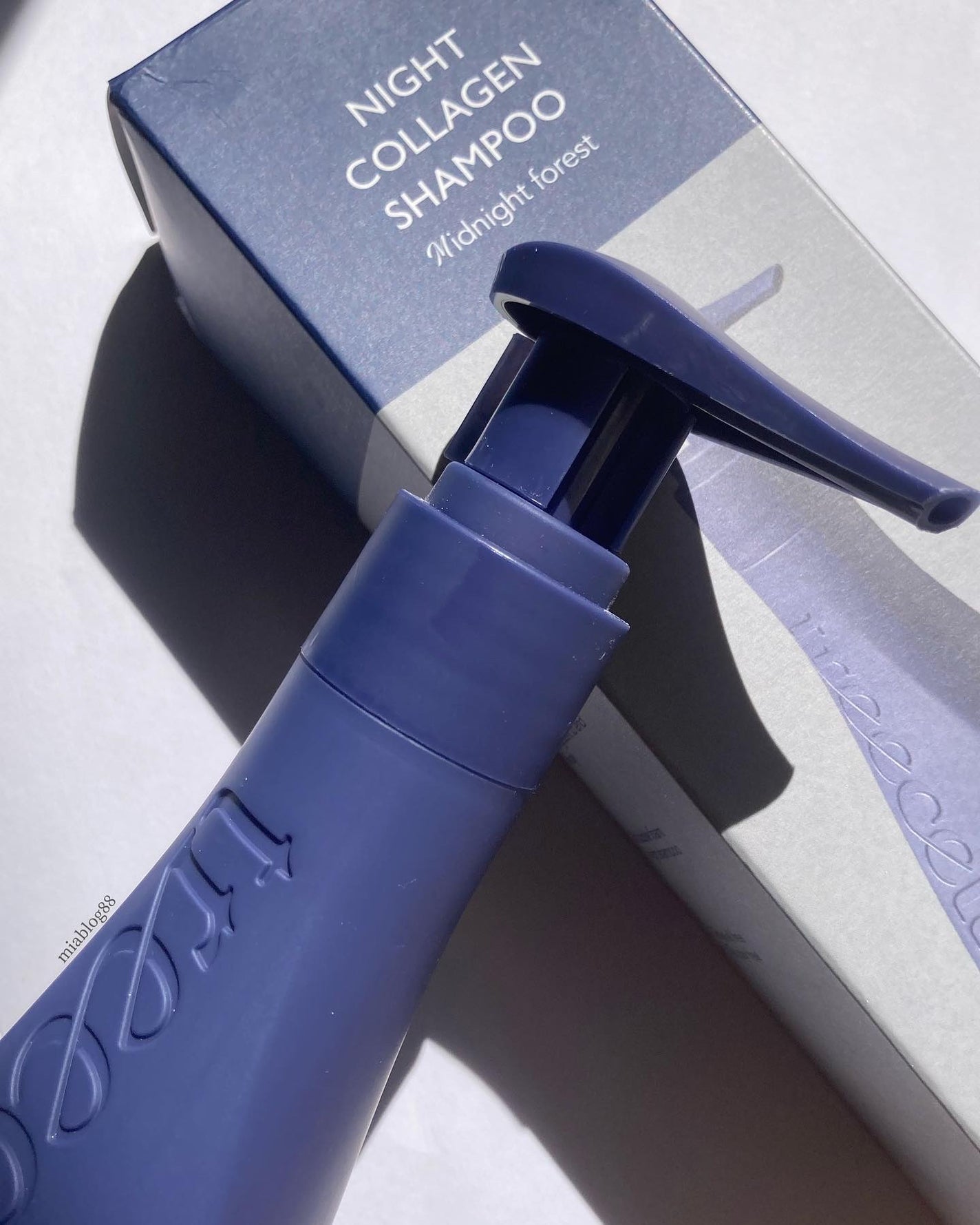 ナイトコラーゲンシャンプーミッドナイトフォレスト/treecell/市販シャンプーを使ったクチコミ(1枚目)