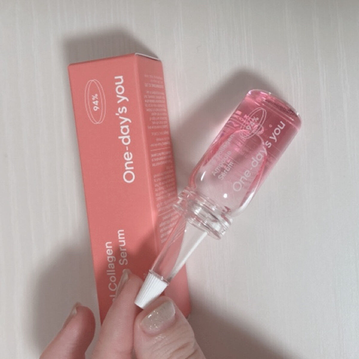 リアルコラーゲンアンプルセラム/One-day's you/美容液を使ったクチコミ（2枚目）