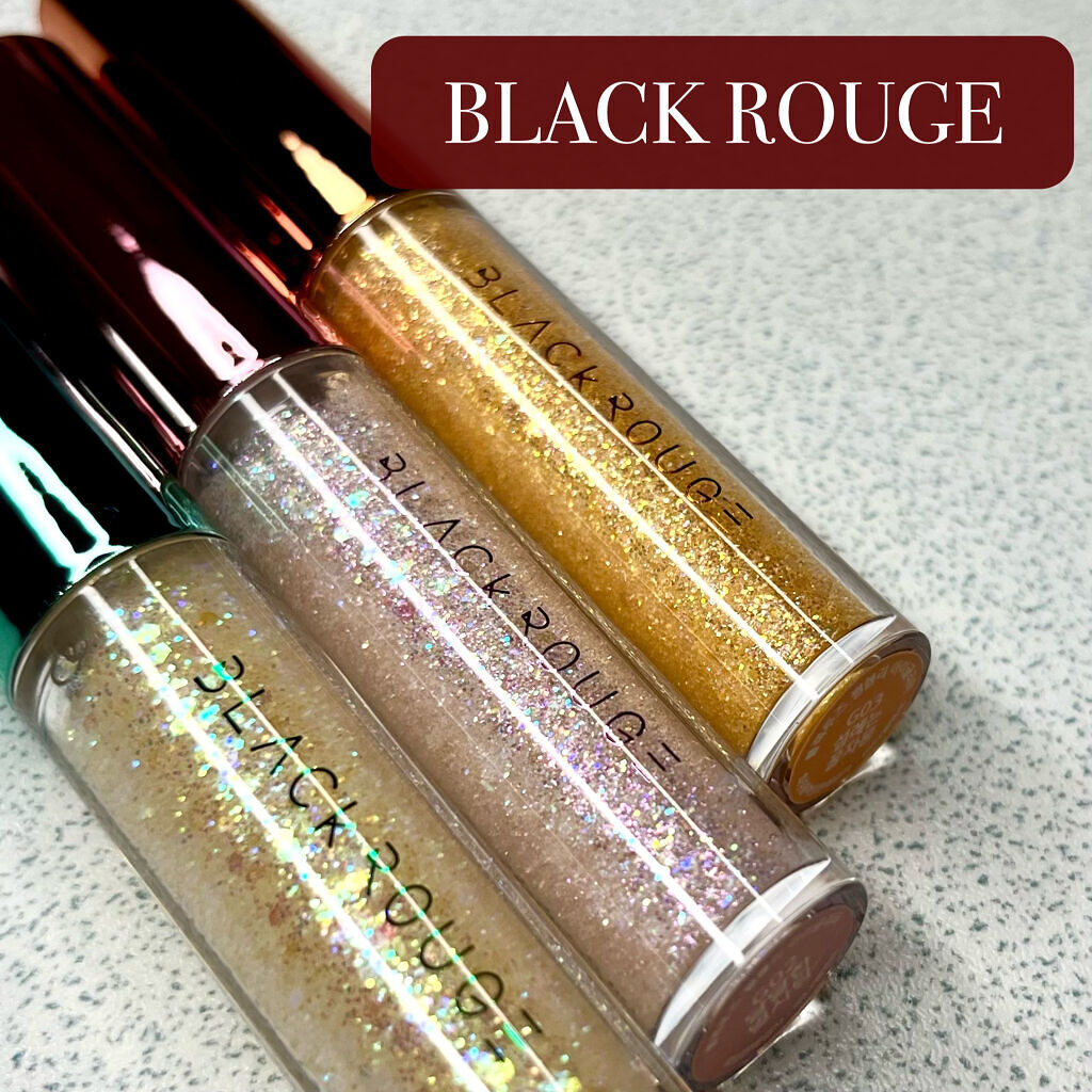 パールブリーアイグリッター/BLACK ROUGE/グリッターを使ったクチコミ（1枚目）