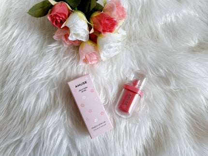 ジェルフィットティント/AMUSE/リップティントを使ったクチコミ(1枚目)