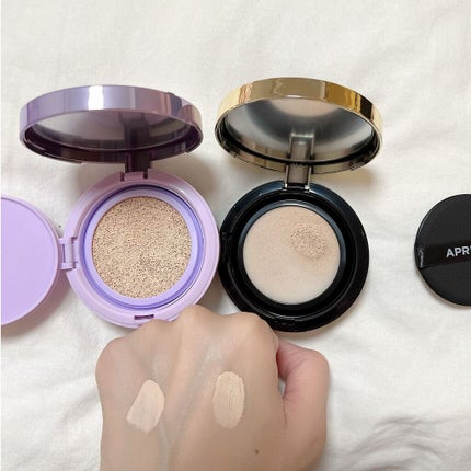 マジックスノークッションブラック 3.0/APRILSKIN/クッションファンデーションを使ったクチコミ(4枚目)