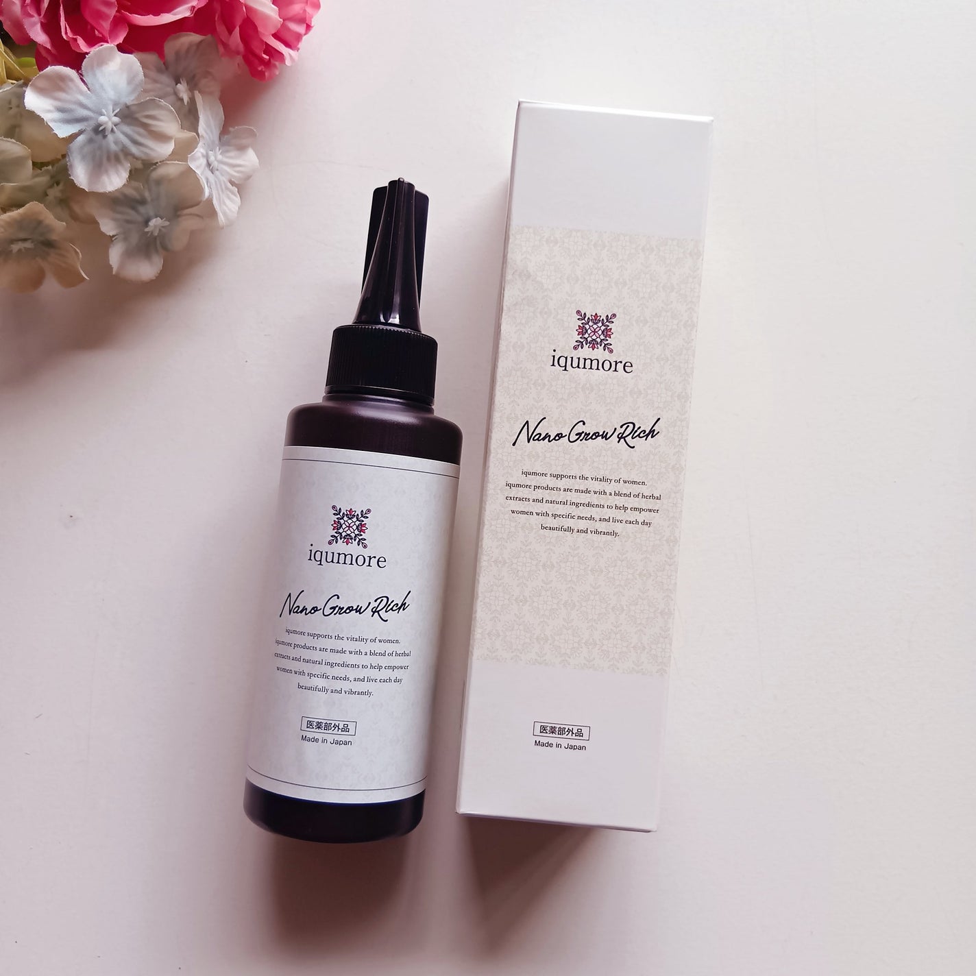 ナノグロウリッチ/iqumore/頭皮ローションを使ったクチコミ(1枚目)