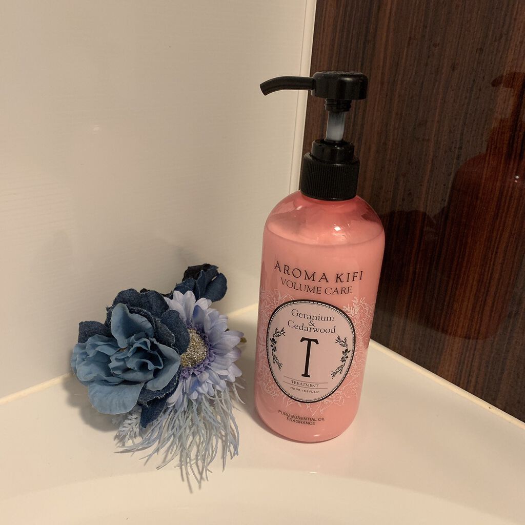ボリュームケアシャンプー/トリートメント/AROMA KIFI/シャンプー・コンディショナーを使ったクチコミ(4枚目)