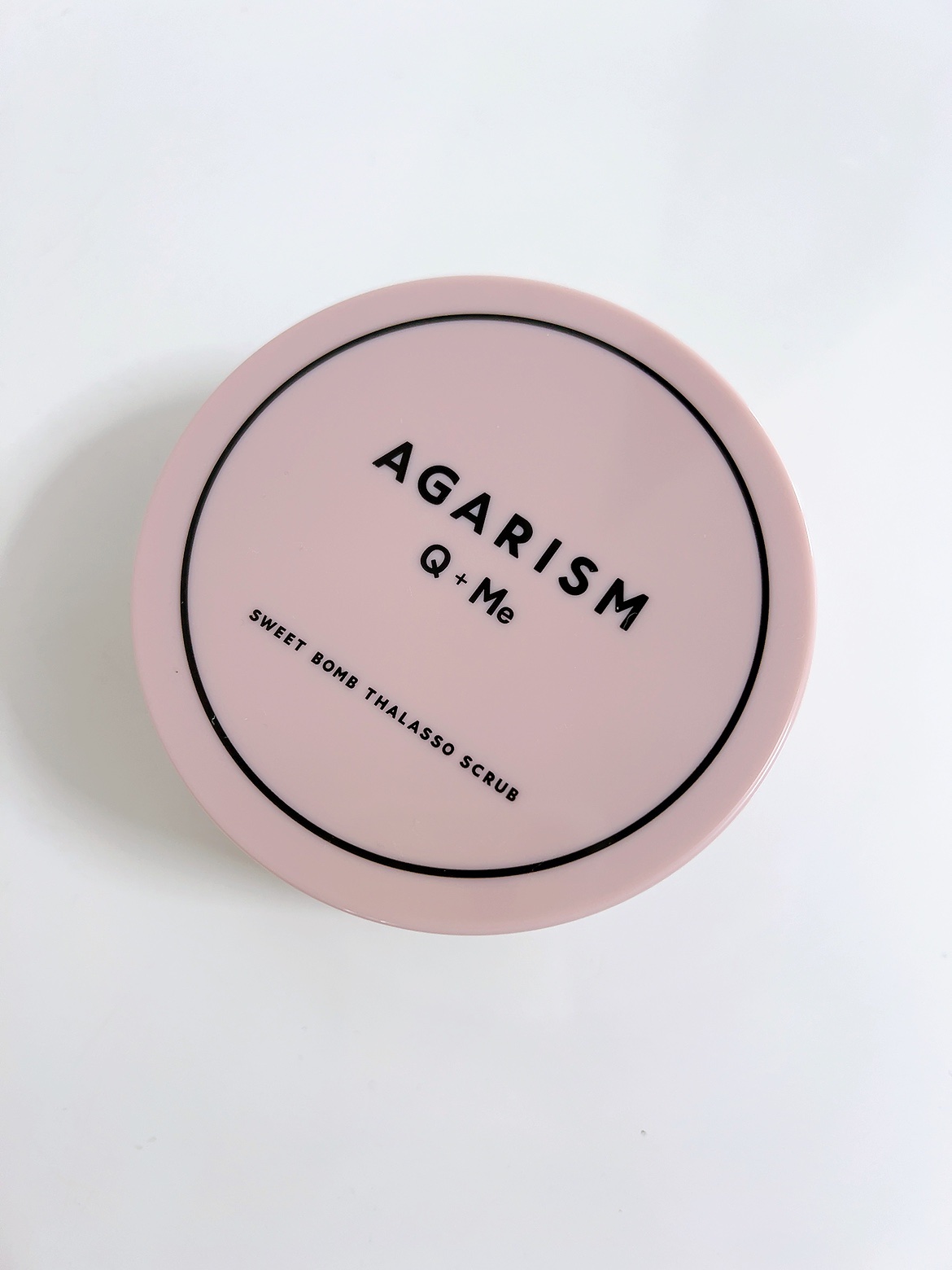 Q+Me スウィート ボム タラソ スクラブ/AGARISM/バストケア・ヒップケアを使ったクチコミ（1枚目）