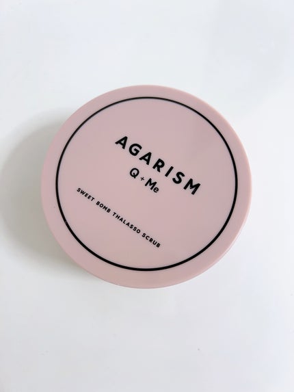 Q+Me スウィート ボム タラソ スクラブ/AGARISM/バストケア・ヒップケアを使ったクチコミ(1枚目)