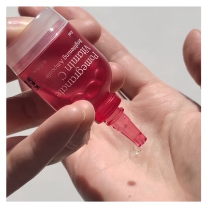 ザクロビタミンC美白アンプル/NATURAL DERMA PROJECT/美容液を使ったクチコミ(3枚目)