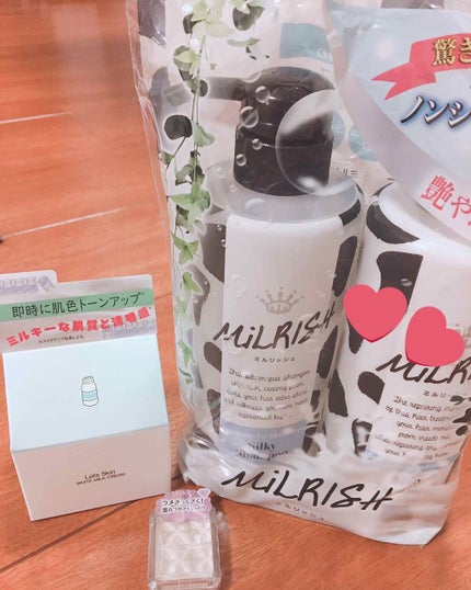 ミルリッシュ シルキーシャンプー/トリートメント/5LANC/市販シャンプーを使ったクチコミ(2枚目)