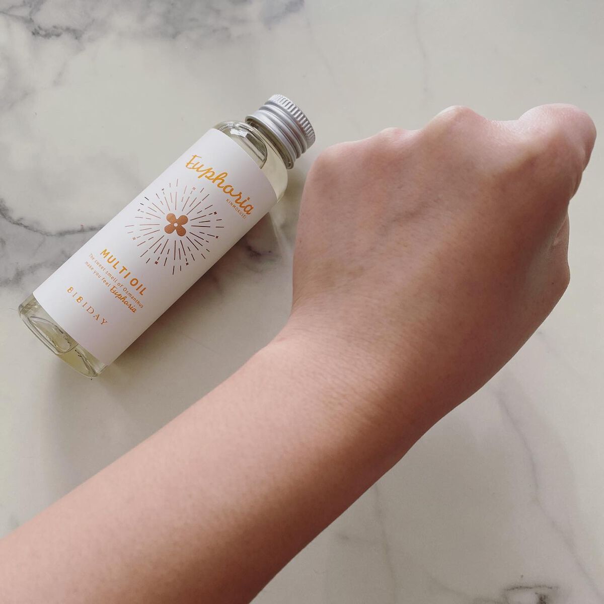 ユーフォリア・キンモクセイ マルチオイル/BIBIDAY/ヘアオイルを使ったクチコミ(6枚目)