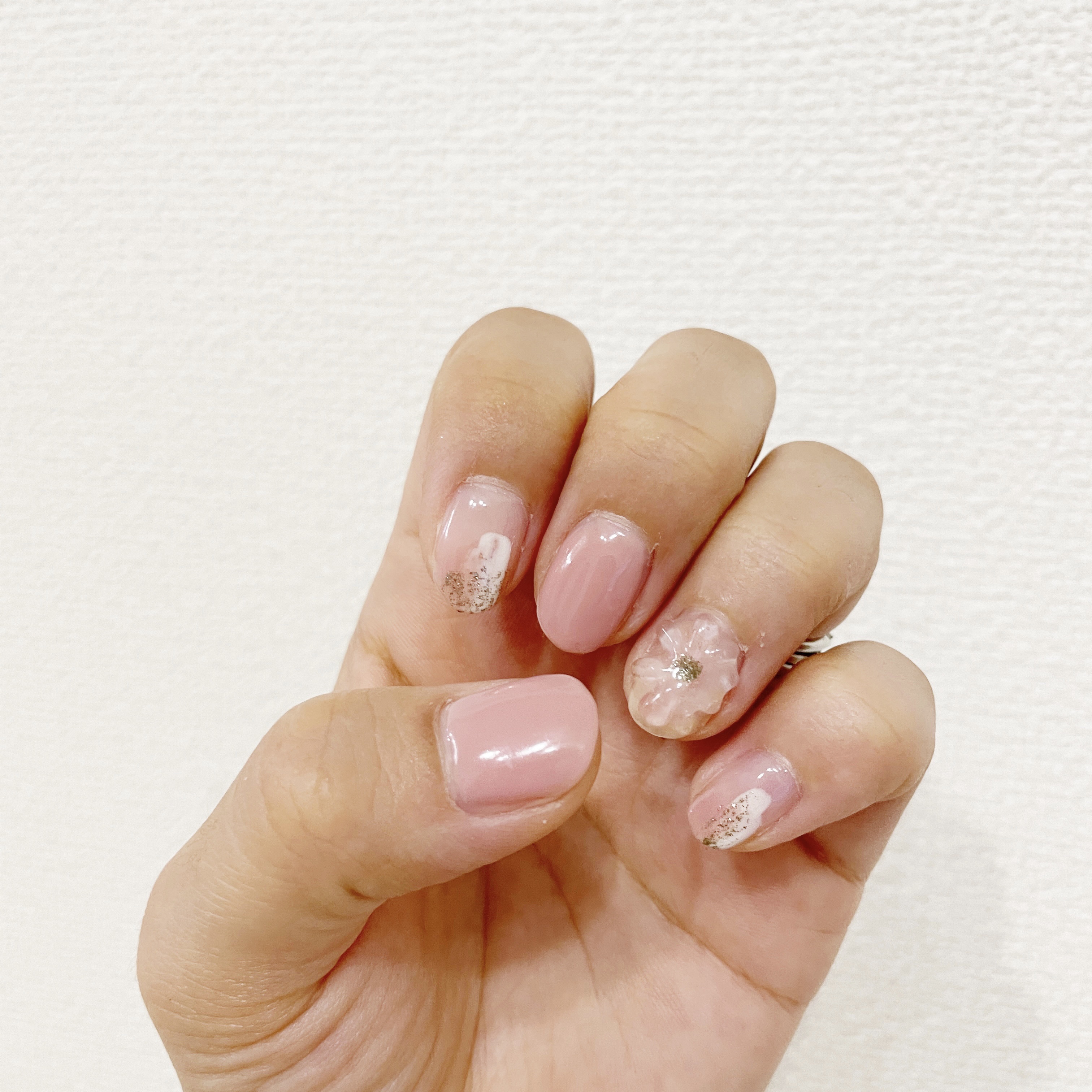 ジェルネイル（ライト対応）/セリア/ジェルネイルを使ったクチコミ（2枚目）