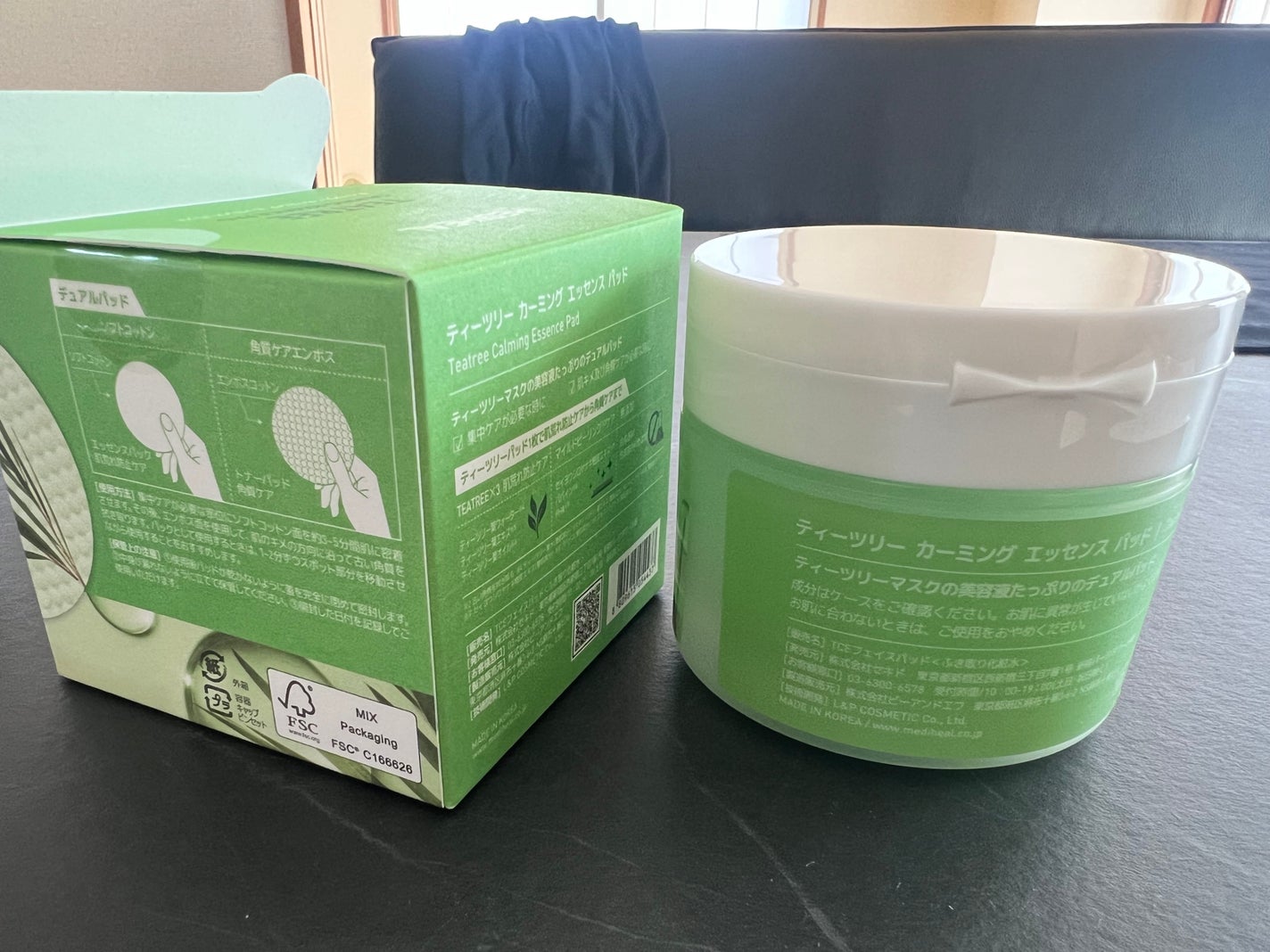 ティーツリーカーミングエッセンスパッド/MEDIHEAL/トナーパッドを使ったクチコミ(2枚目)