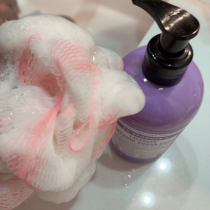 オーガニックシュガーソープ ラベンダー/ドクターブロナー/ボディソープを使ったクチコミ(3枚目)