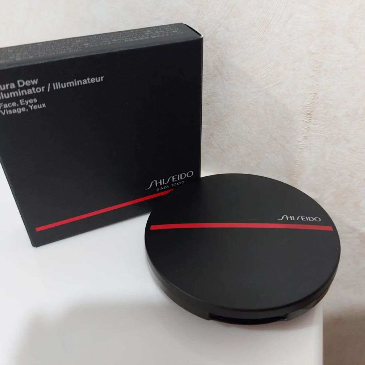 オーラデュウ プリズム イルミネーター/SHISEIDO/プレストパウダーを使ったクチコミ（3枚目）