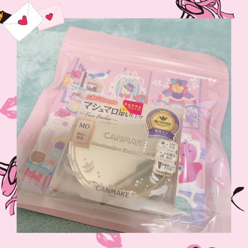 マシュマロフィニッシュパウダー/キャンメイク/プレストパウダーを使ったクチコミ（2枚目）
