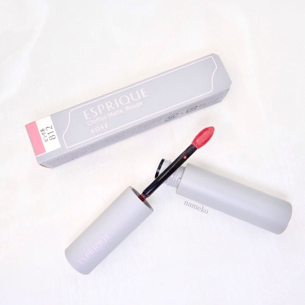 シフォンマット ルージュ/ESPRIQUE/口紅を使ったクチコミ(1枚目)