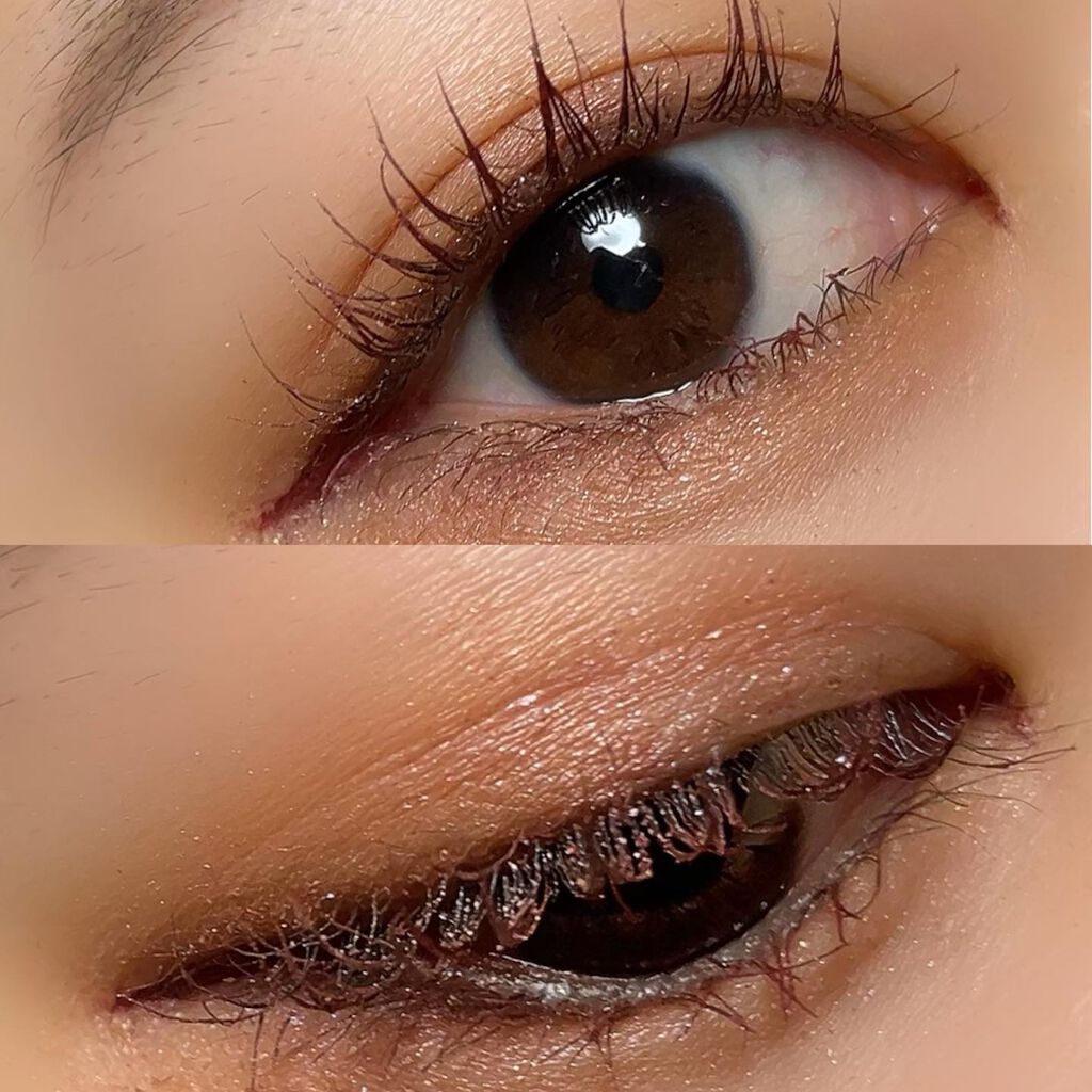 パーフェクトエクステンション マスカラ for カール/D-UP/マスカラを使ったクチコミ（3枚目）