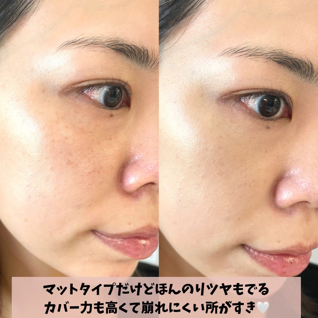 セカンドスキンメッシュマットクッション/hince/クッションファンデーションを使ったクチコミ(4枚目)
