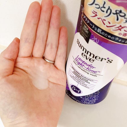 ラベンダーナイトタイムウォッシュ/Summer's Eve(サマーズイブ)/デリケートゾーンケアを使ったクチコミ(2枚目)