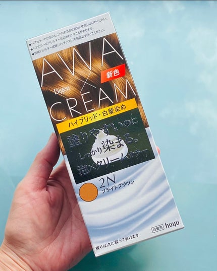 泡クリームカラー/ビゲン/ヘアカラーを使ったクチコミ(1枚目)