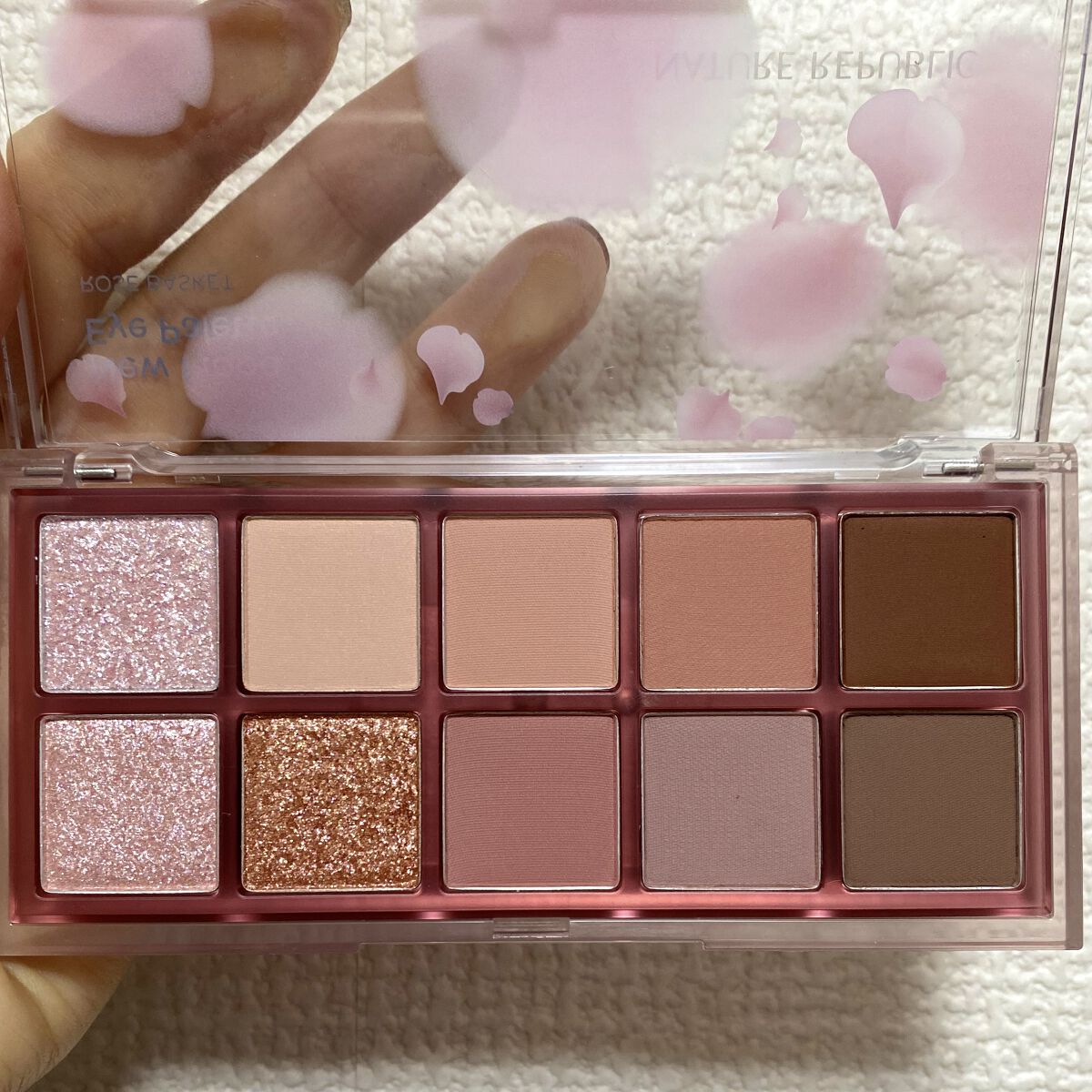 ニュームードアイパレット/ネイチャーリパブリック/アイシャドウパレットを使ったクチコミ（2枚目）