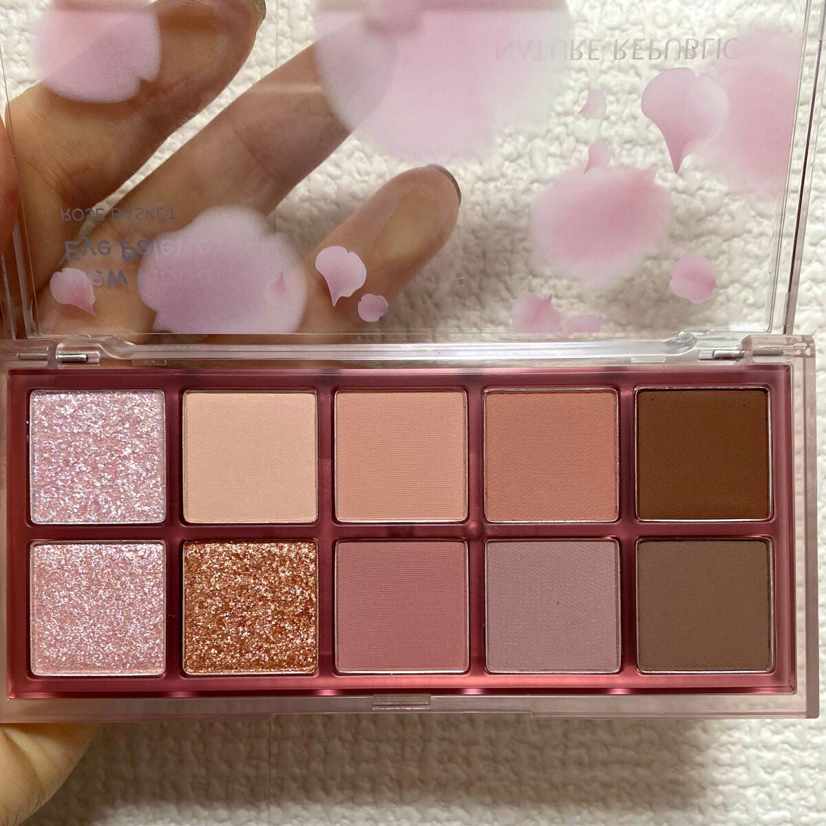 ニュームードアイパレット/ネイチャーリパブリック/アイシャドウパレットを使ったクチコミ(2枚目)