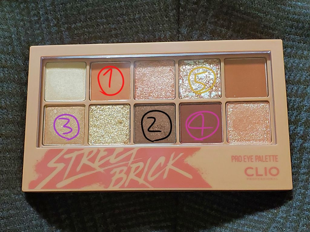 プロ アイ パレット/CLIO/アイシャドウパレットを使ったクチコミ(2枚目)