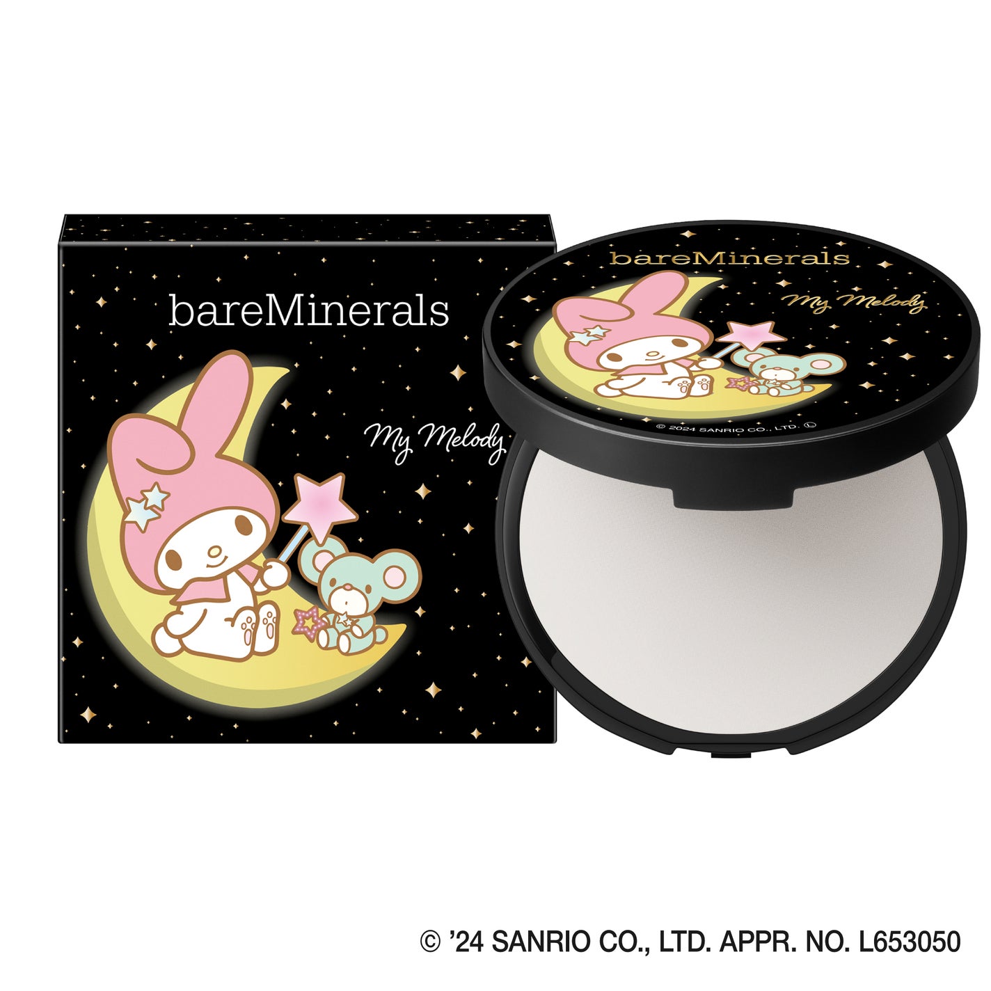 オリジナル ミネラルベール プレスト パウダー トランスルーセント (マイメロディデザイン )(2024 ホリデーコレクション)