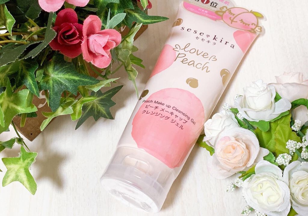 ピーチメーキャップクレンジングジェル/sesekira/クレンジングジェルを使ったクチコミ（3枚目）