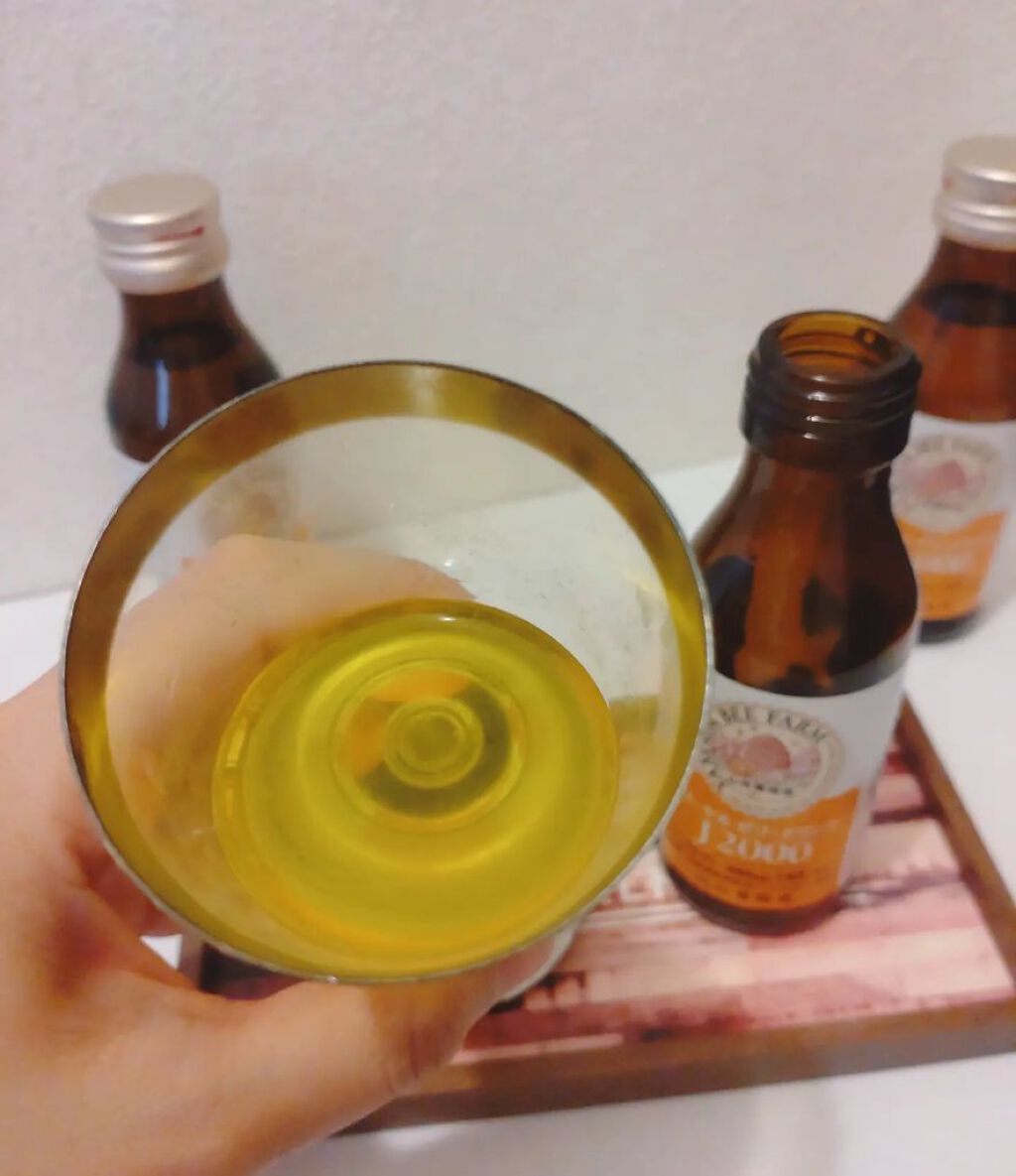 ローヤルゼリードリンクJ2000/山田養蜂場（健康食品）/栄養ドリンクを使ったクチコミ（3枚目）