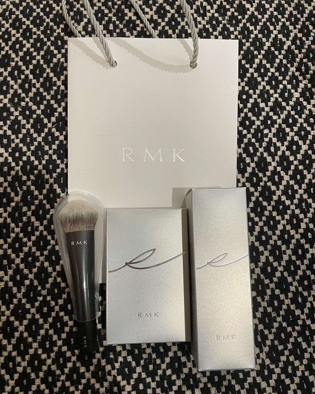 ファンデーションブラシ N/RMK/メイクブラシを使ったクチコミ（1枚目）