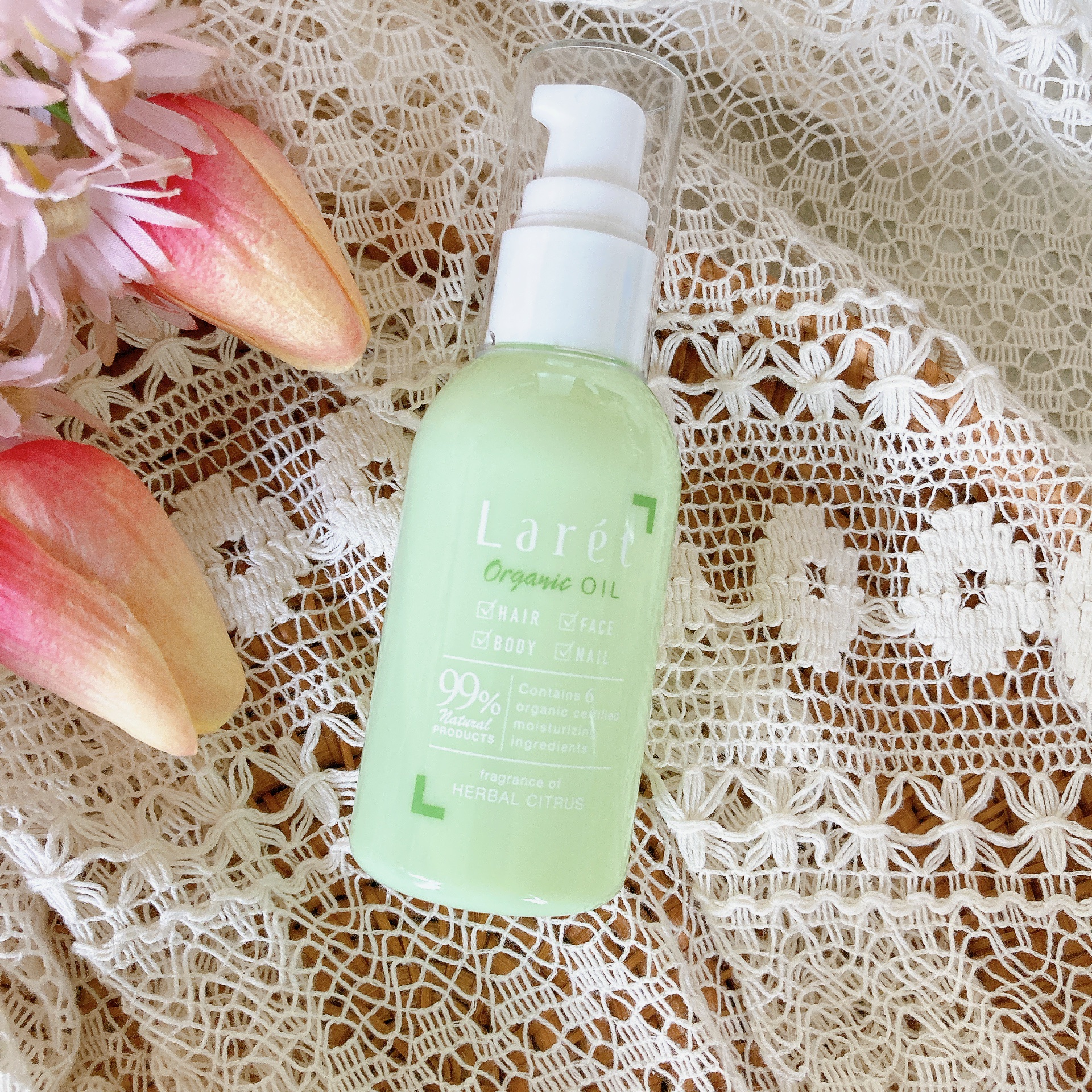 オーガニックミスト/Laret/ミスト状化粧水を使ったクチコミ（2枚目）