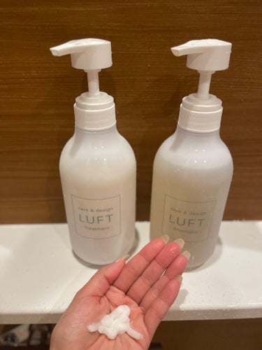 ケア＆デザイン シャンプー＆トリートメントH 01 ケア＆デザインシャンプーH 500ml/LUFT/シャンプー・コンディショナーを使ったクチコミ（3枚目）