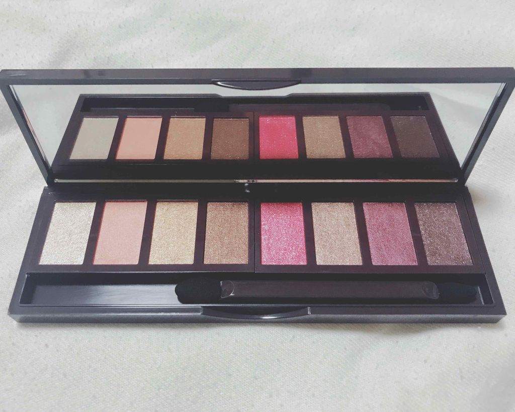 グラマラスリッチ アイパレット (クリスマスコフレ 2018)/Visée/メイクアップキットを使ったクチコミ（2枚目）