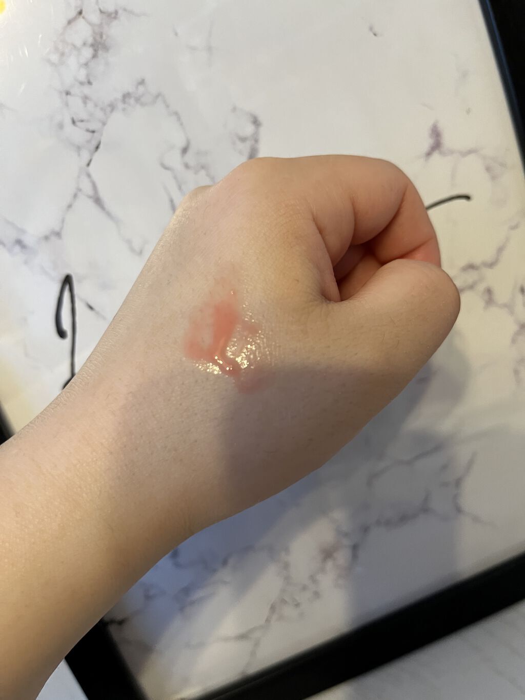 UR GLAM　LIP OIL/U R GLAM/リップグロスを使ったクチコミ（3枚目）