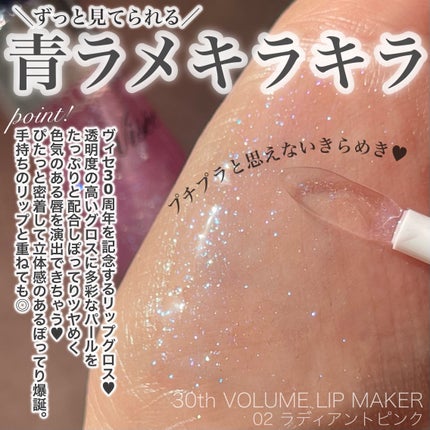 30th ボリュームリップ メイカー/Visée/リップグロスを使ったクチコミ(2枚目)