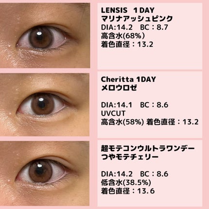 Cheritta 1day/Cheritta/ワンデー(1DAY)カラコンを使ったクチコミ(3枚目)