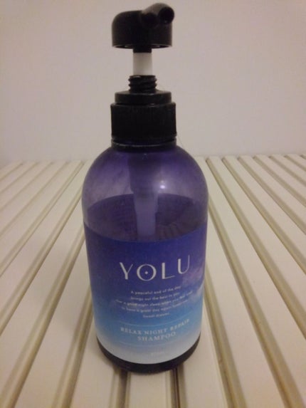 リラックスナイトリペア シャンプー/トリートメント/YOLU/市販シャンプーを使ったクチコミ(1枚目)