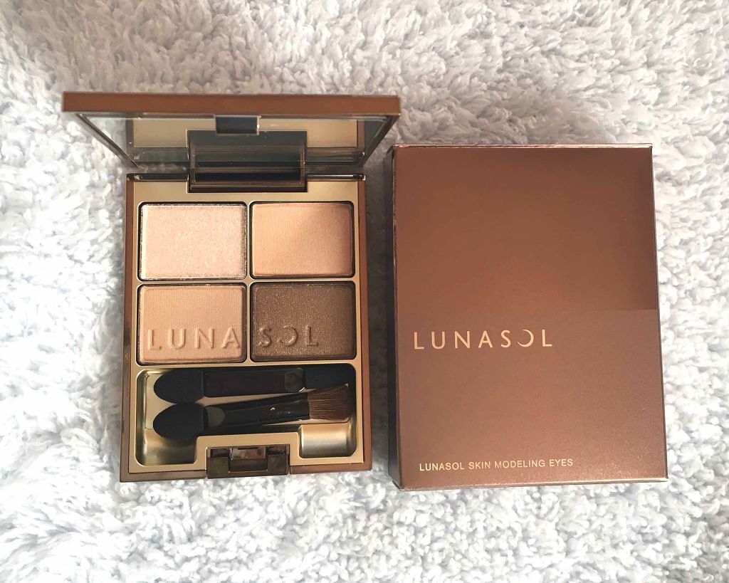 スキンモデリングアイズ/LUNASOL/アイシャドウパレットを使ったクチコミ（1枚目）
