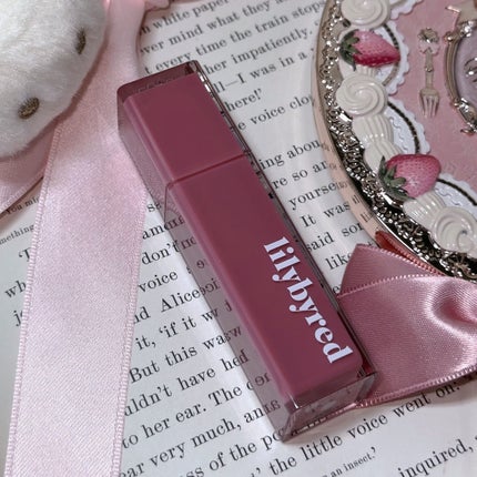 ブラッディライアー コーティングティント/lilybyred/リップティントを使ったクチコミ(4枚目)