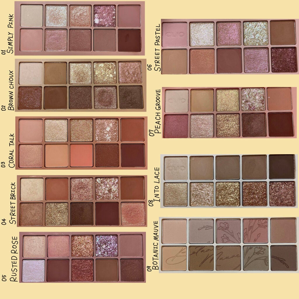 プロ アイ パレット/CLIO/アイシャドウパレットを使ったクチコミ(2枚目)