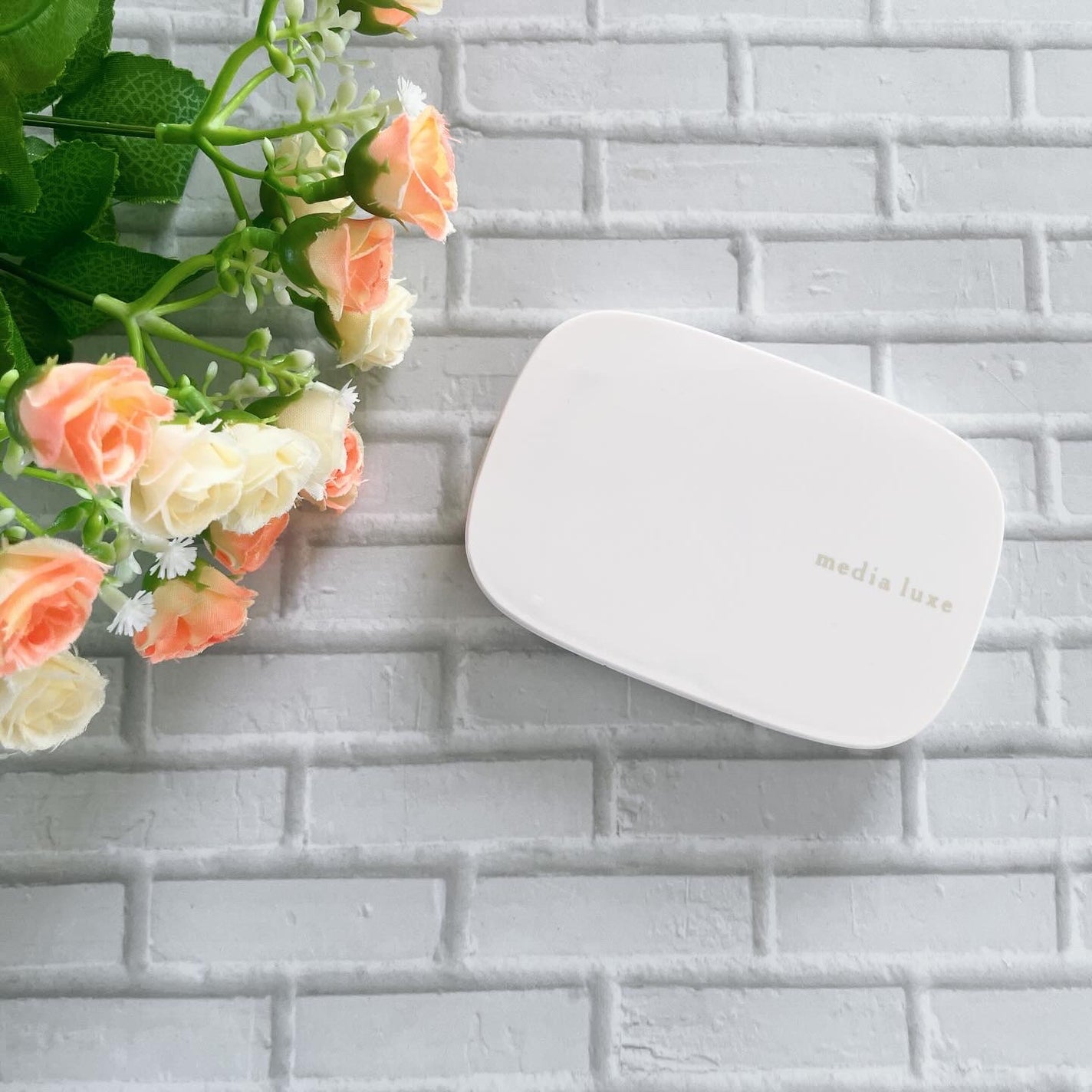 パウダーファンデーション/media luxe/パウダーファンデーションを使ったクチコミ(1枚目)