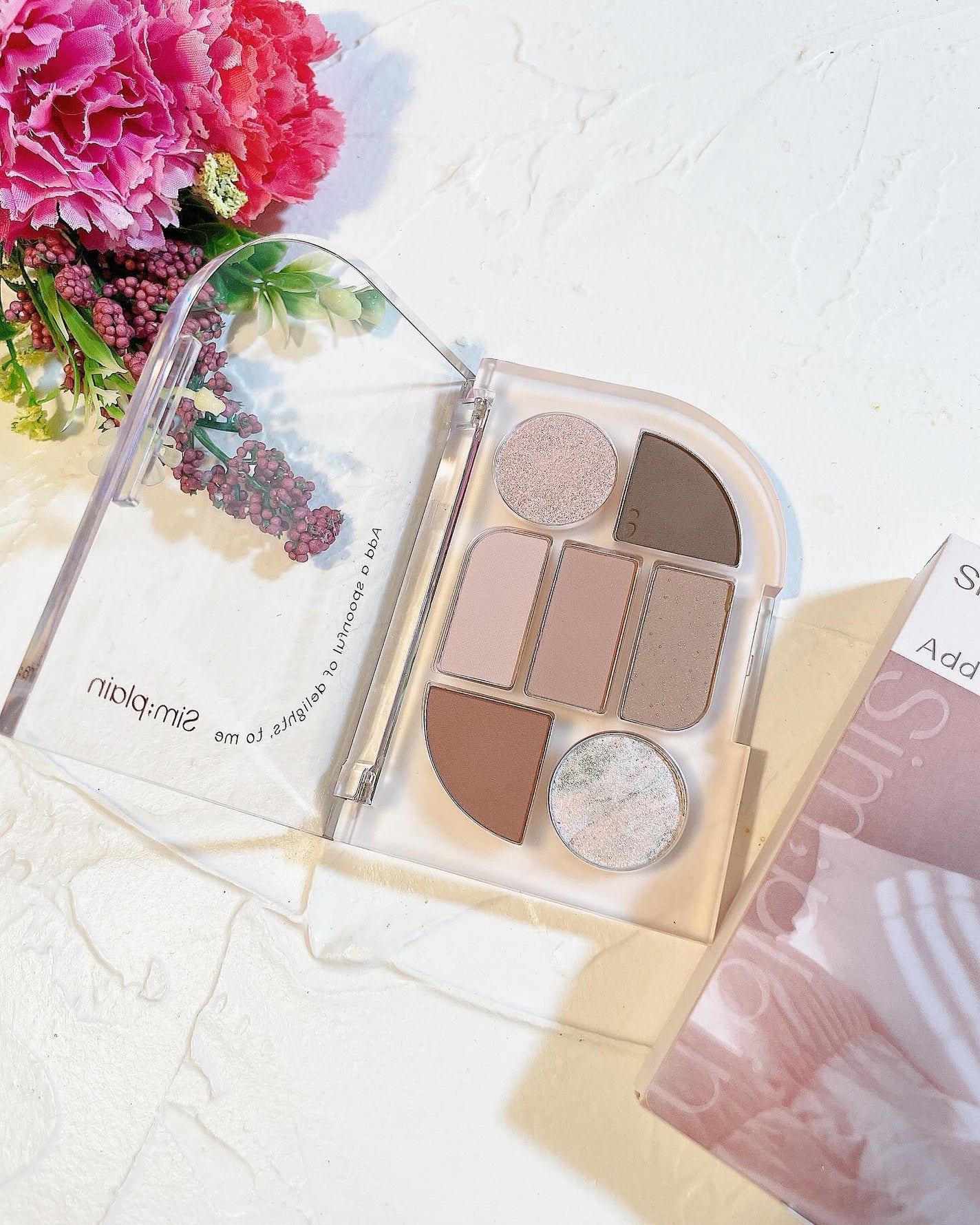 シンプレイン アイパレット/Sim;plain/アイシャドウパレットを使ったクチコミ(2枚目)