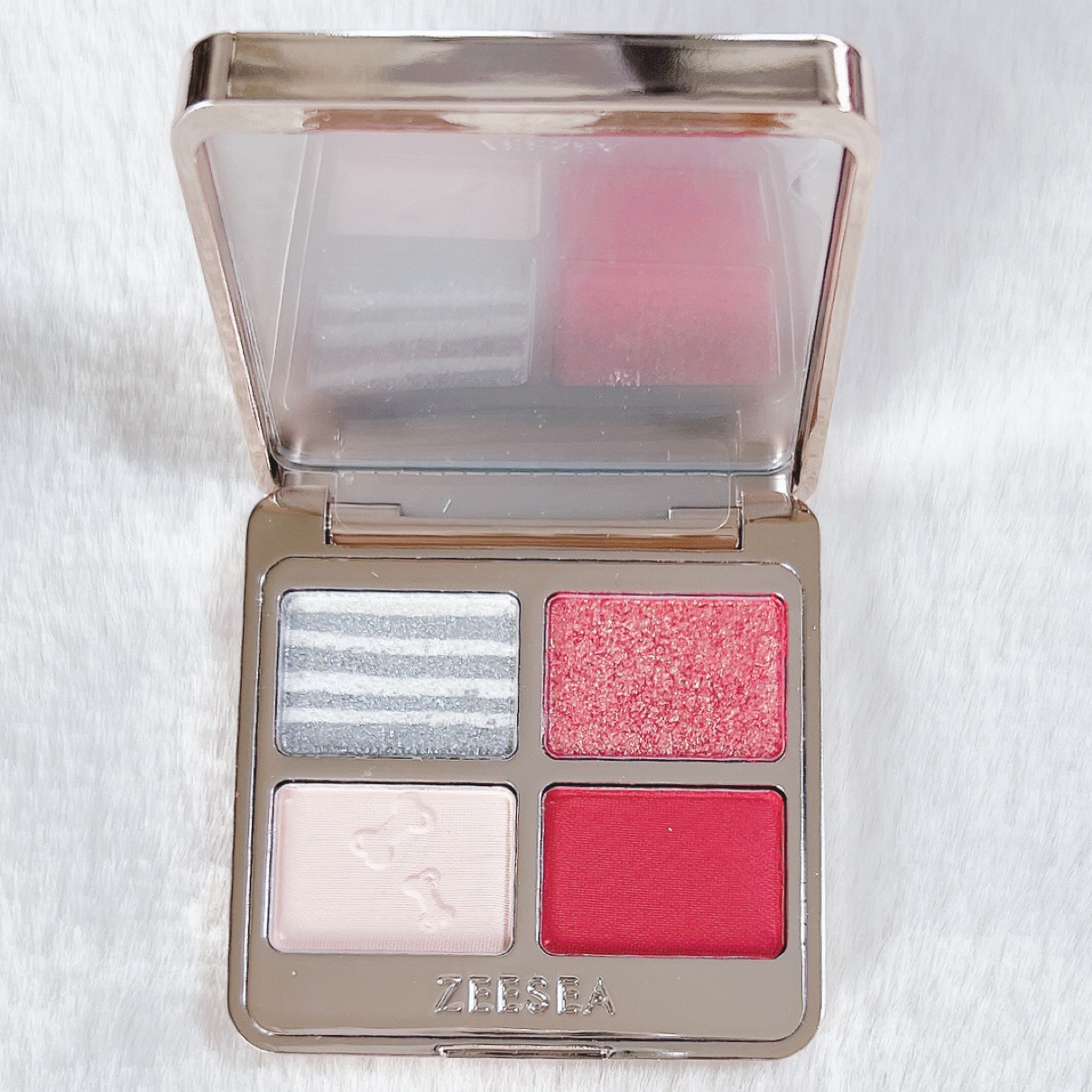 アニマルアイシャドウ(4シェード)/ZEESEA/アイシャドウパレットを使ったクチコミ（2枚目）