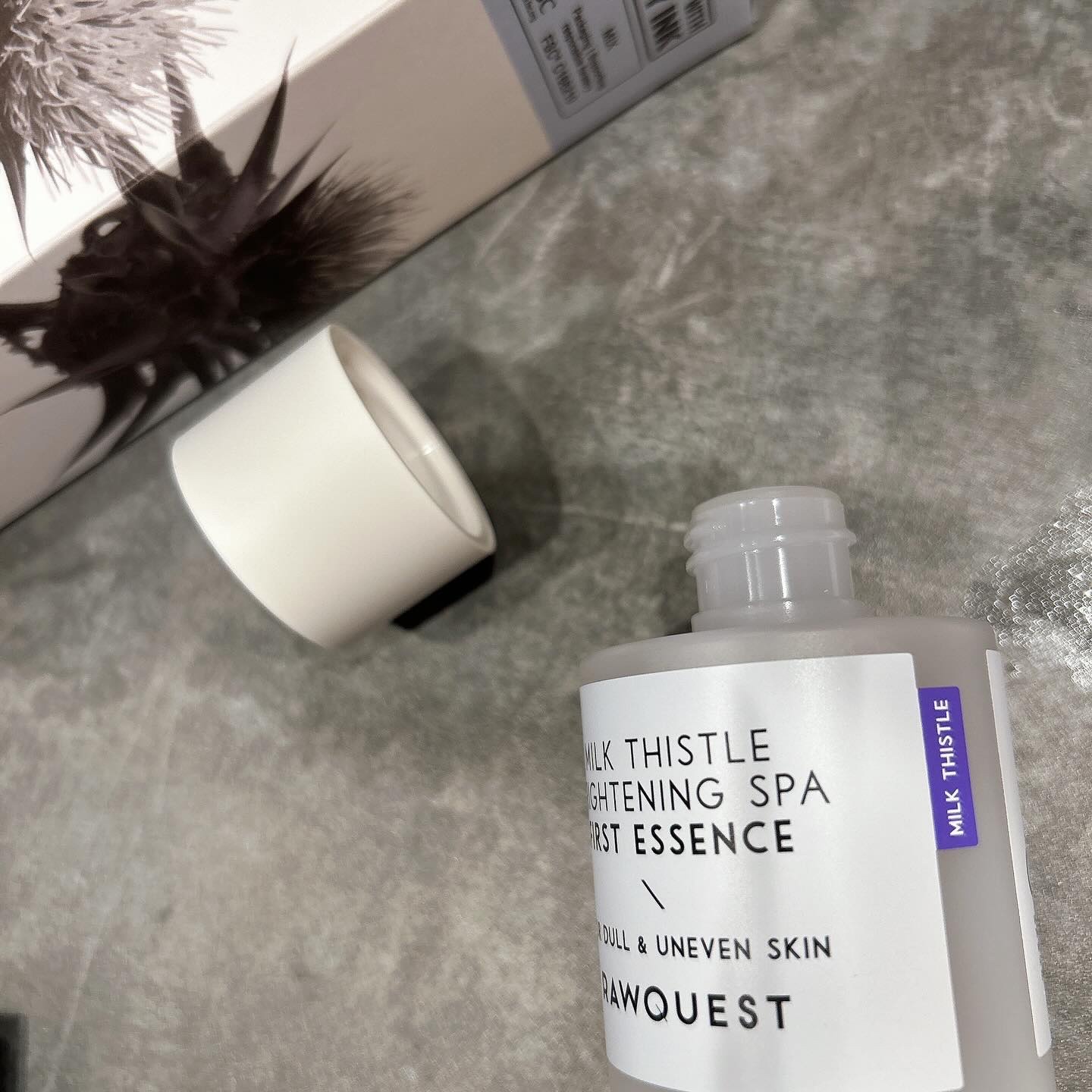 ミルクシスルブライトニングスパ ファーストエッセンス/RAWQUEST/化粧水を使ったクチコミ（2枚目）