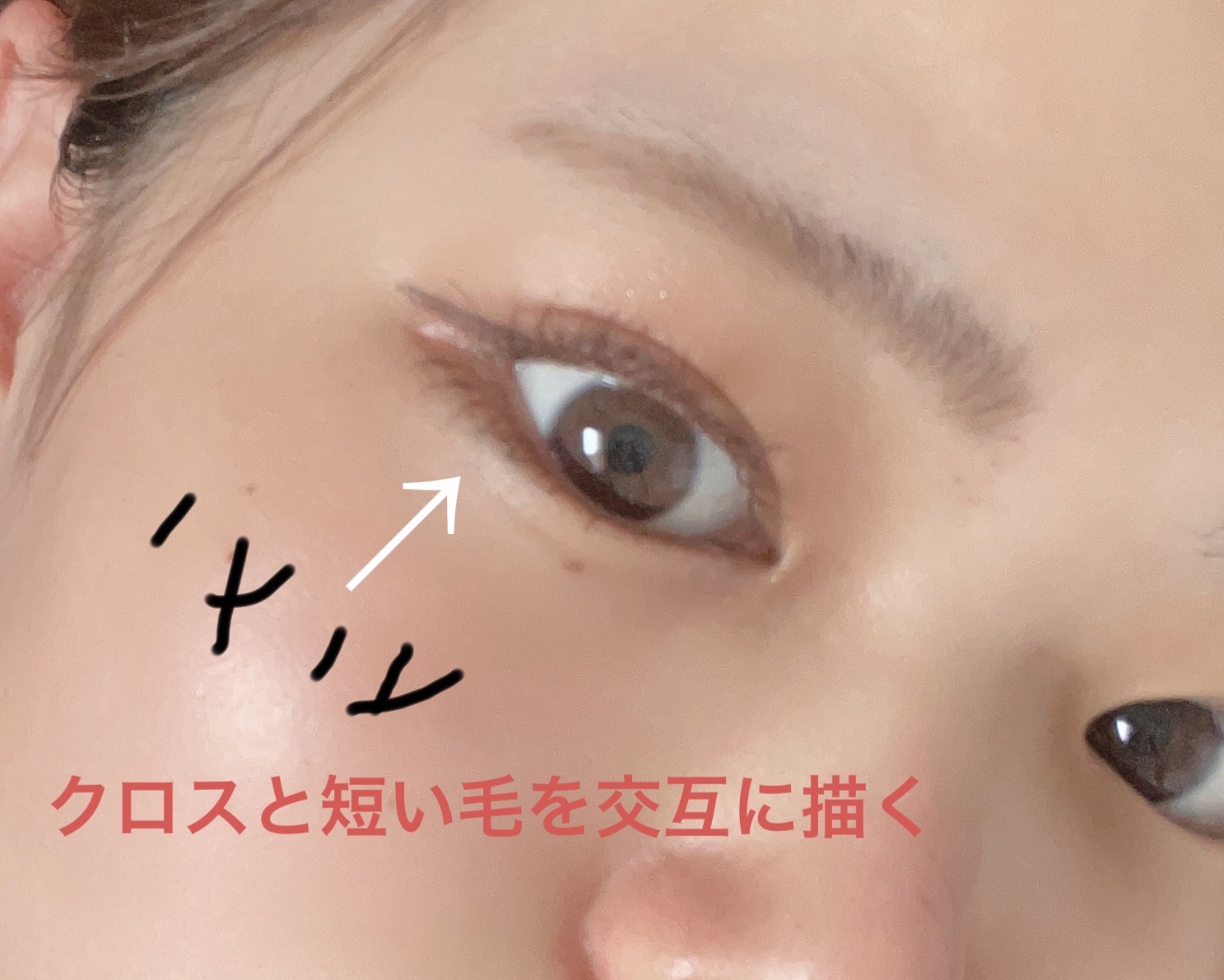 ハイパーシャープ ライナー R BK-2 ソフトブラック/MAYBELLINE NEW YORK/リキッドアイライナーを使ったクチコミ（3枚目）