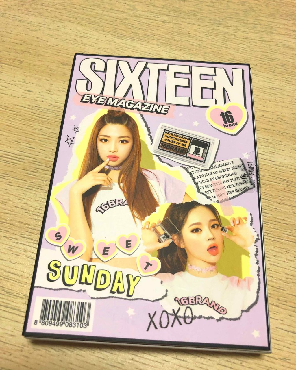 16 EYE MAGAZINE/16BRAND/アイシャドウパレットを使ったクチコミ(4枚目)