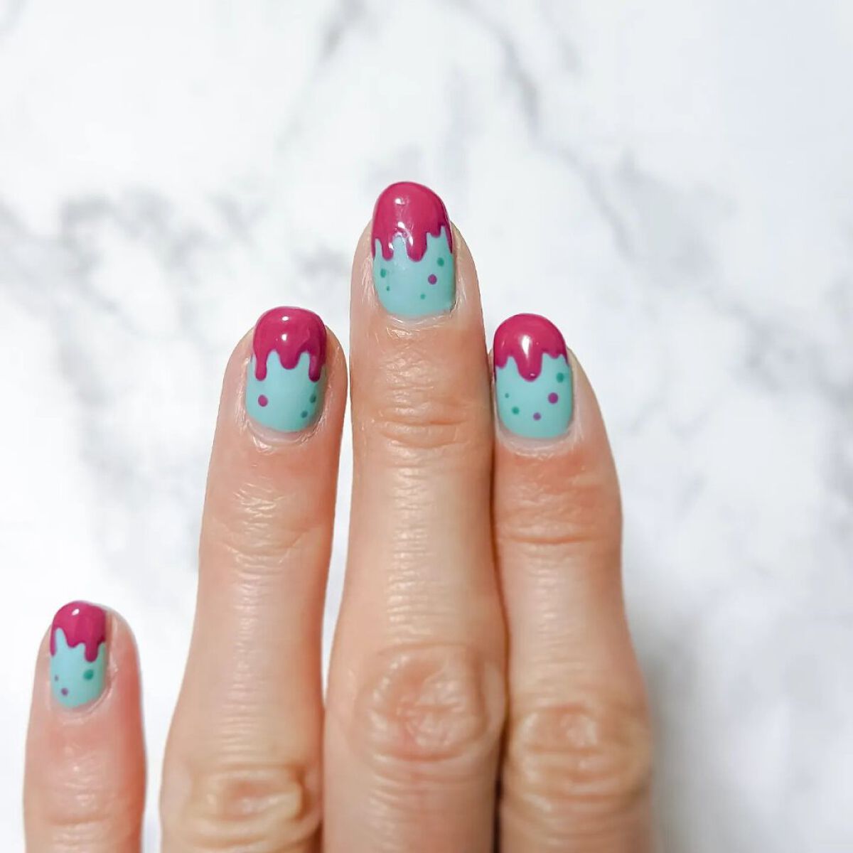 BRG ジェルネイル 36 グリーン/DAISO/ジェルネイルを使ったクチコミ（3枚目）