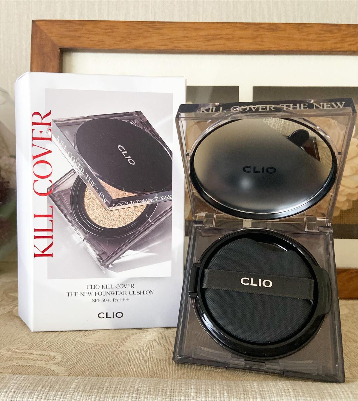 mochi ♡ →フォロバ on LIPS 「CLIOのクッションファンデがめっちゃいい👍KILLCOVER..」(1枚目)